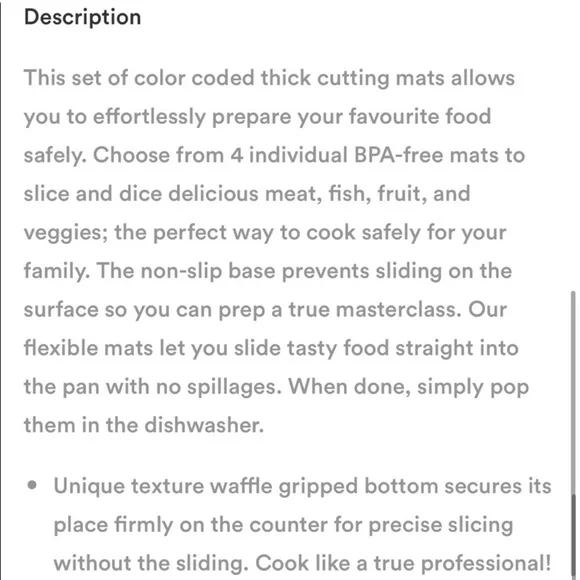 🆕 Eparé set of 4 cutting boards, BPA-free. - Picture 7 of 15